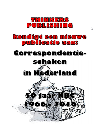 Correspondentieschaak in Nederland